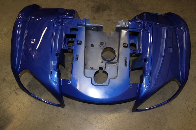 облицовка передняя CFMOTO (синий металлик) облицовка передняя CFMOTO (синий металлик)