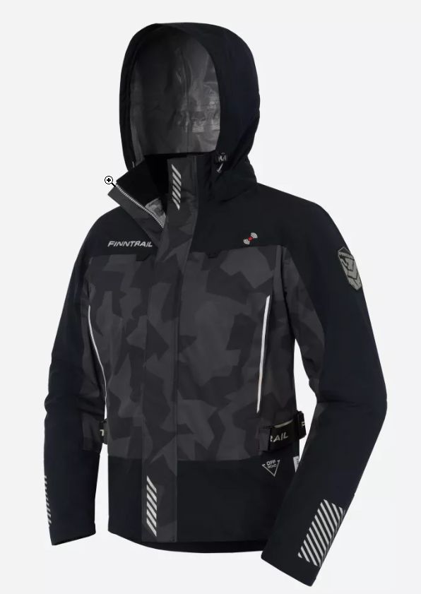 Куртка FINNTRAIL Mudway CamoShadowBlack 2026 Куртка FINNTRAIL Mudway CamoShadowBlack 2026