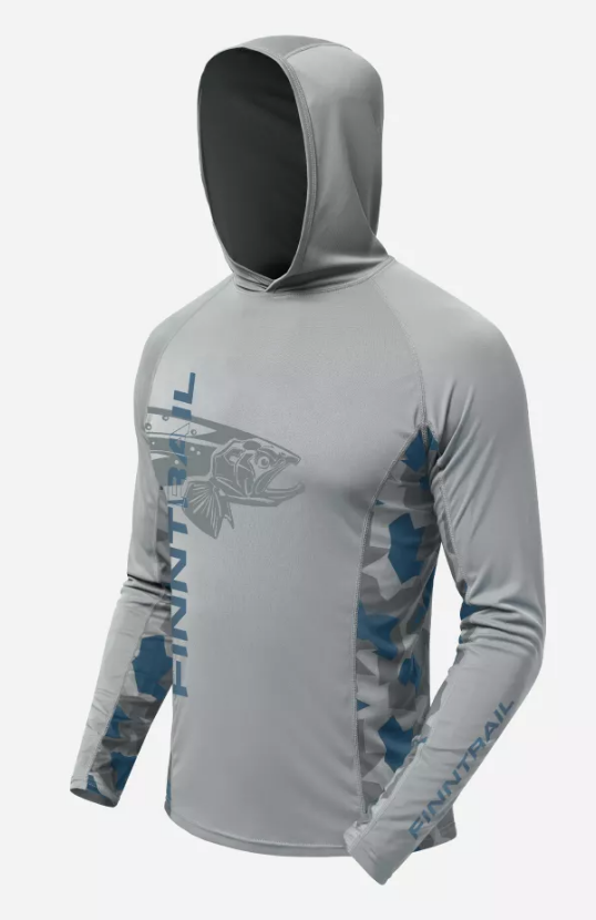 Лонгслив FINNTRAIL Big Fish Grey 2025 Лонгслив FINNTRAIL Big Fish Grey 2025