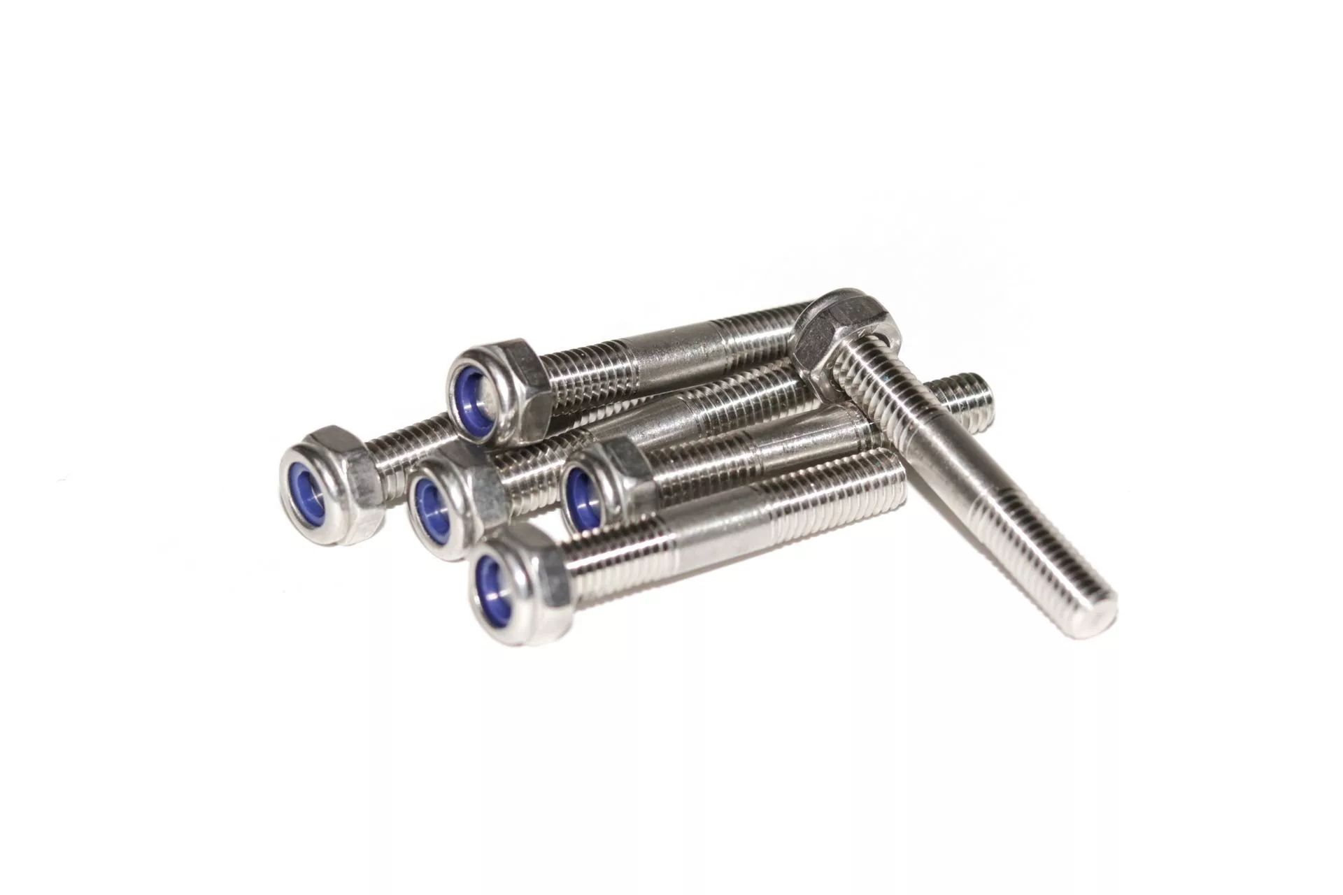 Шпилька + гайка 6 шт. метрическая резьба М6 (Малая серия) Шпилька + гайка 6 шт. метрическая резьба М6 (Малая серия)