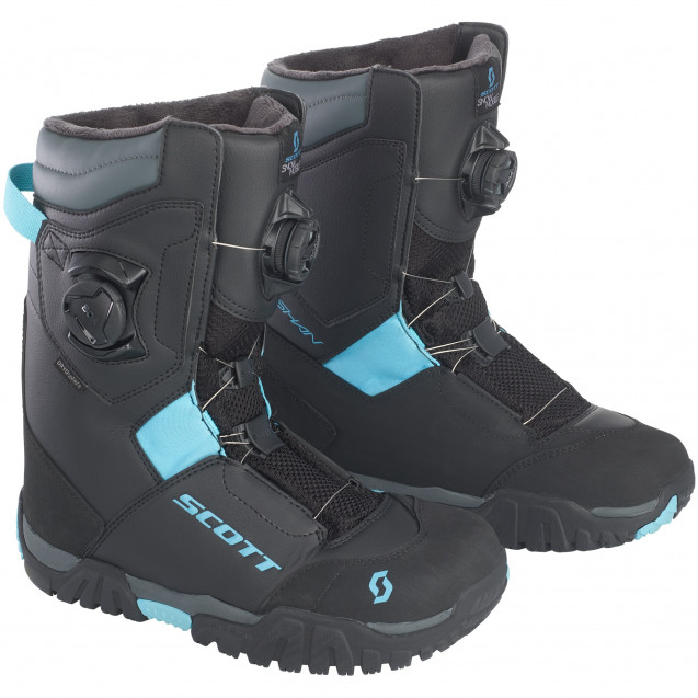 Ботинки SCOTT Kulshan Black Bright Blue 2024 Ботинки SCOTT Kulshan Black Bright Blue 2024