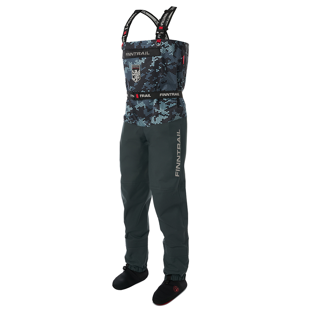 Вейдерсы FINNTRAIL Enduro Camo Grey 2023 Вейдерсы FINNTRAIL Enduro Camo Grey 2023