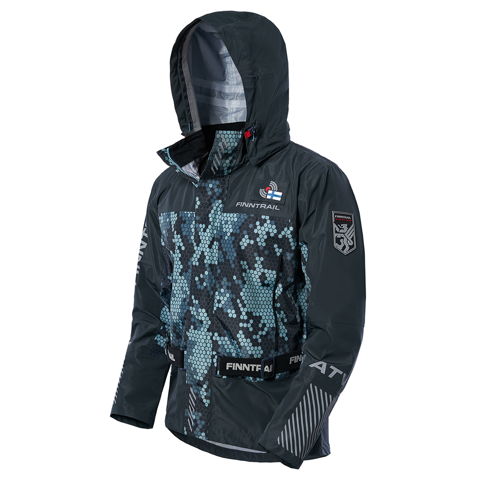 Куртка FINNTRAIL Mudway Camo Grey 2025 Куртка FINNTRAIL Mudway Camo Grey 2025
