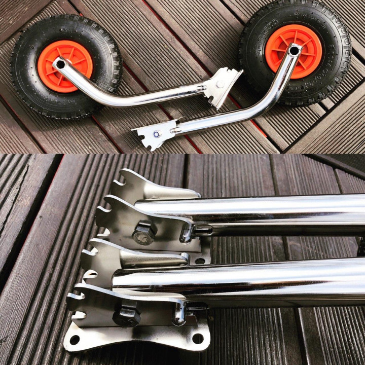 Транцевые колёса для Пайольных лодок Перекидные Нержавеющая сталь Колесец (16 555) Транцевые колёса для Пайольных лодок Перекидные Нержавеющая сталь Колесец (16 555)