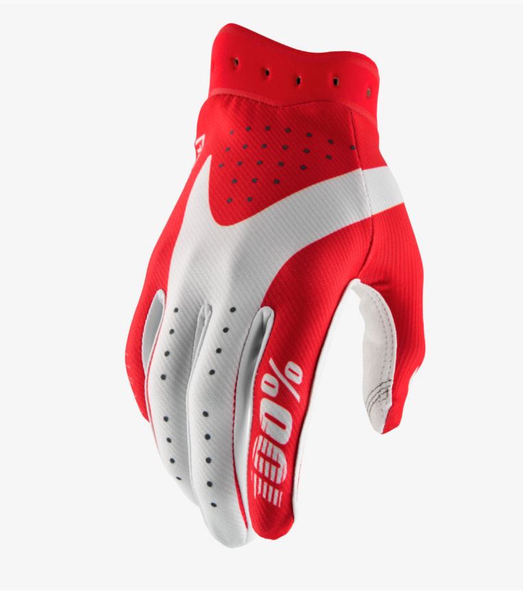 Перчатки 100% ITrack Glove Red 2026 Перчатки 100% ITrack Glove Red 2026