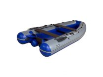Лодка надувная ПВХ SibRiver Селенга 390 НД (Серый)