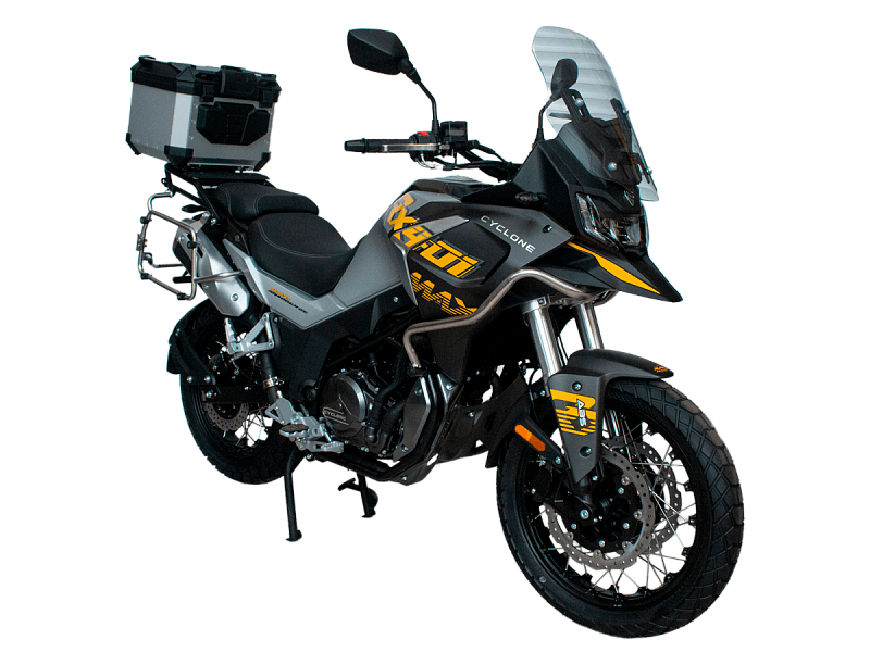 Мотоцикл CYCLONE RX401 (SR400GY-2D) Черный Мотоцикл CYCLONE RX401 (SR400GY-2D) Черный