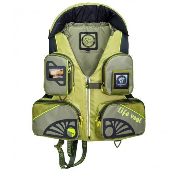 Жилет страховочный AQUATIC ЖС-01Ж Хаки 2022 Жилет страховочный AQUATIC ЖС-01Ж Хаки 2022