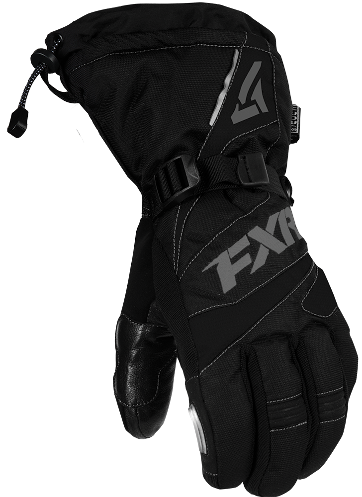 Перчатки FXR Fuel Black Charcoal 2024 Перчатки FXR Fuel Black Charcoal 2024