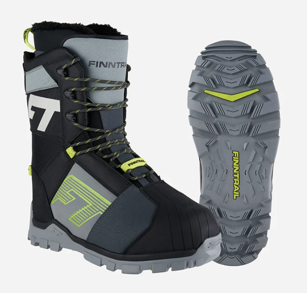 Ботинки FINNTRAIL Blizzard Graphite Yellow 2024 Ботинки FINNTRAIL Blizzard Graphite Yellow 2024