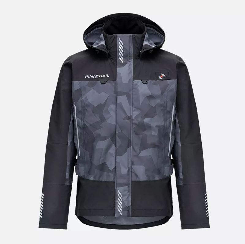 Куртка FINNTRAIL Mudway Camo Shadow Black 2026 Куртка FINNTRAIL Mudway Camo Shadow Black 2026