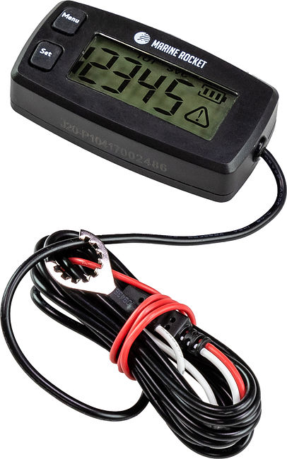 Прибор контроля оборотов двигателя (тахометр) индуктивный Marine Rocket со сменной батарейкой Прибор контроля оборотов двигателя (тахометр) индуктивный Marine Rocket со сменной батарейкой