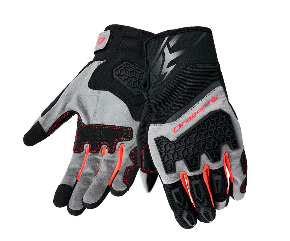 Перчатки DRAGONFLY Terrax Black Grey 2026 Перчатки DRAGONFLY Terrax Black Grey 2026