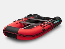 Лодка надувная ПВХ Gladiator B 370 (Красно-черный)