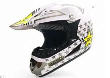 Шлем Кроссовый RH 125 Rockstar White/#11 2025
