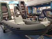 Лодка надувная ПВХ + Стеклопластик Baltic Boats RIB 490(с доп. оборуд)