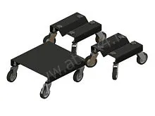 Площадки транспортировочные для снегохода (Айрон)