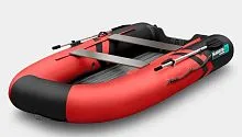 Лодка надувная ПВХ Gladiator E 300SL (Красно-черный)