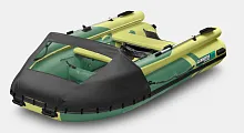 Лодка надувная ПВХ Gladiator E 450 X (Зелено-оливковый)