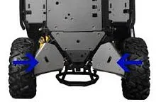 Защита задние рычаги BRP SSV CAN-AM Maverick X DS Алюминий 