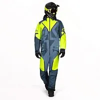 Комбинезон лёгкий FXR Cold Cross CX Lite Lt Steel/HiVis 2026