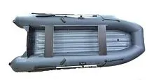 Лодка надувная ПВХ ALTAIR HD 430 Люкс Active НДНД (Cерый)