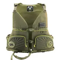 Жилет страховочный AQUATIC ЖС-03Х Хаки 2022