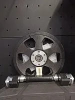 Каток гусеничный увеличенный 9" задний  к снегоходу Polaris 800 PRO RMK STS