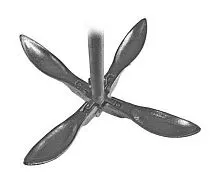 Якорь кошка складной 6,0 кг оцинкованная сталь Sumar