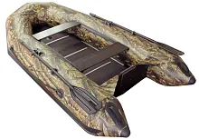 Лодка надувная ПВХ LEADER Тайга 290 Киль (Камуфляж )