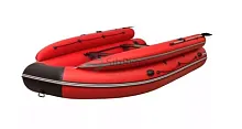 Лодка надувная ПВХ SibRiver Абакан 480 Jet Light (Красно-черный)