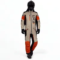 Комбинезон лёгкий FXR Helium Stone/Burnt Org 2026