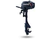 Мотор лодочный подвесной Tohatsu 2-х тактный M 3,5 B2 S 