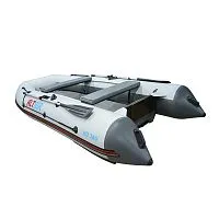 Лодка надувная ПВХ ALTAIR HD 360 НДНД (Бело-серый)
