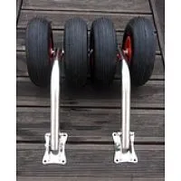 Транцевые колёса для НДНД Перекидные/двойные Нержавеющая сталь Колесец 