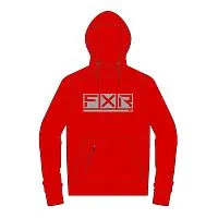 Толстовка FXR Podium Tech Red Grey 2025