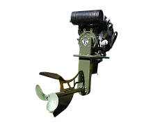 Болотоход Бурлак М2 30 л.с. с электрозапуском Loncin