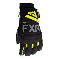 Перчатки FXR Transfer Black Hi Vis 2025