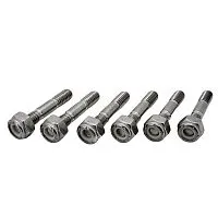 Шпильки (комплект) М6 - 1/4 20 UNC 40 мм черные (вороненные) 6 шт. (Малая и средняя серии) VEZDEHOD