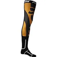 Чулки FOX Mirer Knee Brace Sock Black Gold 2022