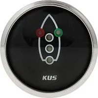 Прибор контроля вкючения ходовых огней 12/24V KUS/Tainor черный 