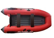Лодка надувная ПВХ ALTAIR HD 360 НДНД (Красно-серый)
