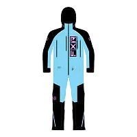 Комбинезон женский уепленный FXR Recruit F.A.S.T. Black Sky Blue/E Pink 2023