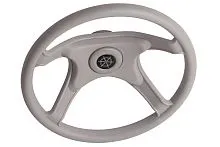 Колесо рулевое D330 мм ABS-пластик (Серый)