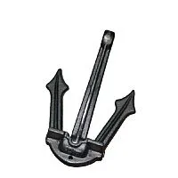 Якорь Универсальный Хола 4,5 кг чугун Albatros покрытие ПВХ 