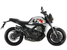 Мотоцикл ZONTES ZT350-GK Серебристый/Оранжевый