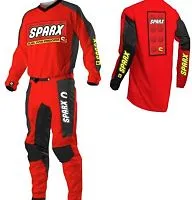 Комплект джерси и штаны SPARX X05 K TURBO Red 2026