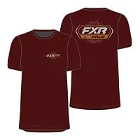 Футболка FXR Race Div Premium Merlot Mustard 2025