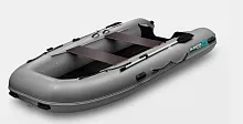 Лодка надувная ПВХ Gladiator E 450S (Темно-серый)