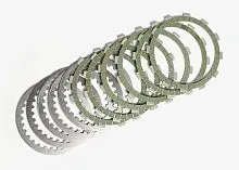 Диски сцепления фрикционные/стальные Regulmoto (6 шт.+ 5 шт.) (ZS177)